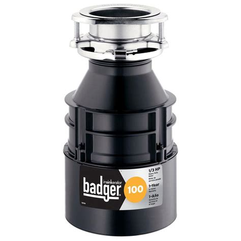 badger 100 garbage disposal reset button|Insinkerator Badger 100 Manuals 